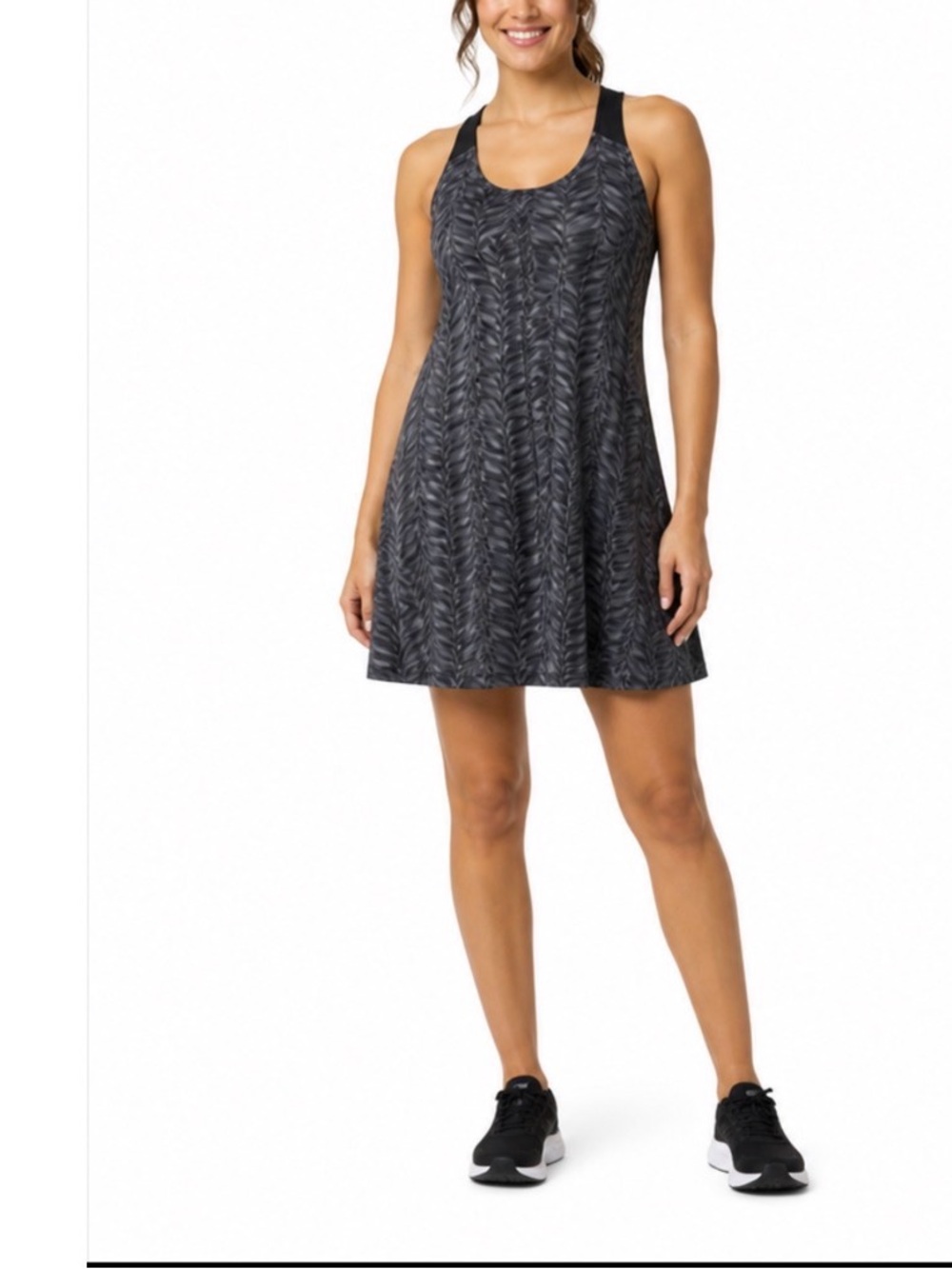 Columbia Black and Grey Racerback Athletic Dress Size M